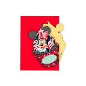 Pandoli Minnie Cafe 6 Adet Davetiye