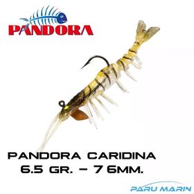 Pandora Caridina 6.5 gr 76 mm Silikon Karides Sahte Balık