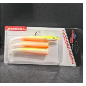 Pandora Sandel 5566 Chartreuse Turuncu Beyaz Body Silikon Yem