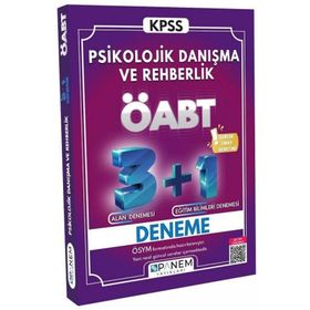 Panem Yayınları - 2022 ÖABT Psikolojik Danışma ve Rehberlik 3+1 Deneme PDF Çözümlü