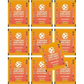 Panini 2024-25 Official Turkish Airlines Euroleague 10 Paket 50 Sticker