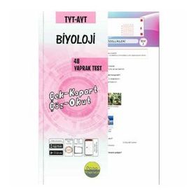 Pano Yayınları Tyt-Ayt Biyoloji Yaprak Test