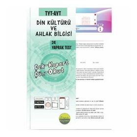 Pano Yayınları Tyt-Ayt Din Kültürü ve Ahlak Bilgisi Yaprak Test
