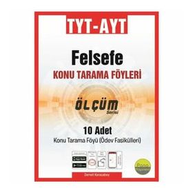 Pano Yayınları Tyt-Ayt Felsefe Konu Tarama Föyleri