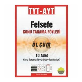 Pano Yayınları Tyt-Ayt Felsefe Konu Tarama Föyleri