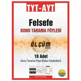 Pano Yayınları Tyt-Ayt Felsefe Konu Tarama Föyleri