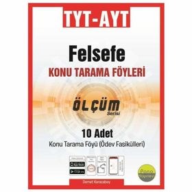 Pano Yayınları Tyt-Ayt Felsefe Konu Tarama Föyleri