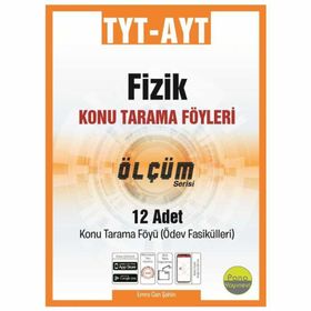 Pano Yayınları Tyt-Ayt Fizik Konu Tarama Föyleri