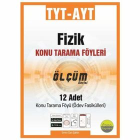 Pano Yayınları Tyt-Ayt Fizik Konu Tarama Föyleri