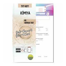 Pano Yayınları Tyt-Ayt Kimya Yaprak Test