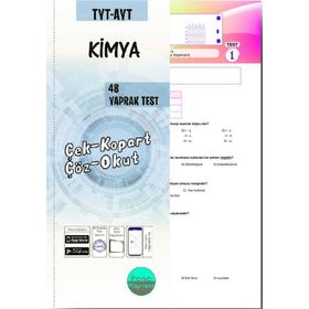 Pano Yayınları Tyt-Ayt Kimya Yaprak Test