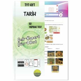 Pano Yayınları Tyt-Ayt Tarih Yaprak Test