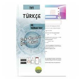Pano Yayınları Tyt Türkçe Yaprak Test