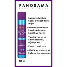 Panorama Professional Mega Hold 6 400 ml Saç Spreyi