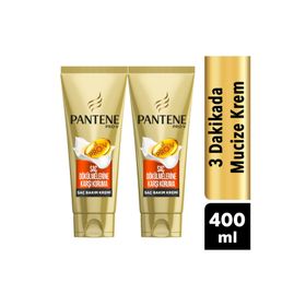 Pantene 3 Minute Miracle Saç Dökülmelerine Karşı Koruma 2x200 ml Saç Bakım Kremi