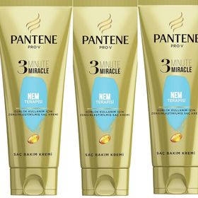 Pantene 3x200 ml 3 Minute Miracle Nem Terapisi Bakım Kremi