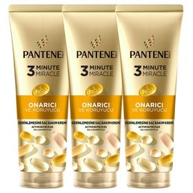 Pantene 3x220 ml Miracle Onarıcı Koruyucu Saç Kremi