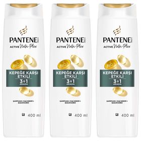 Pantene 3x400 3'ü 1 Arada Kepek Karşıtı Şampuan