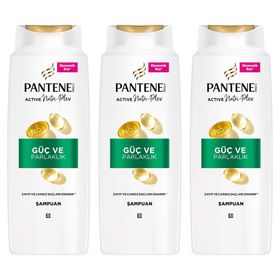 Pantene 3x625 ml Güç ve Parlaklık Şampuan