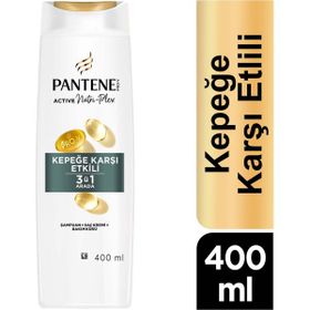 Pantene 400 ml Kepek Karşıtı 3'ü 1 Arada Şampuan