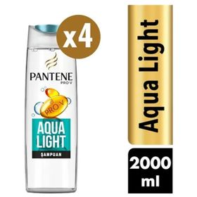 Pantene Aqualight 4 x 500 ml Şampuan