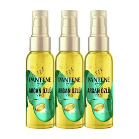 Pantene Doğal Sentez Argan Yağlı Elixir 3x100 ml Saç Bakım Serumu