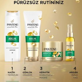 Pantene Doğal Sentez Güç ve Parlaklık 2x400 ml Şampuan