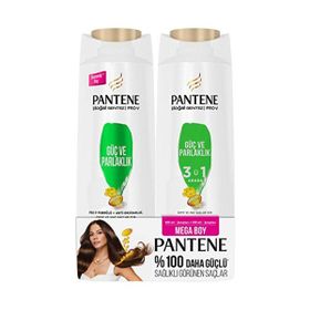 Pantene Güç ve Parlaklık Şampuan 600 ml+350 ml Şampaun