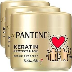 Pantene Keith Haring Onarıcı Koruyucu Keratin 3x300 ml Saç Maskesi