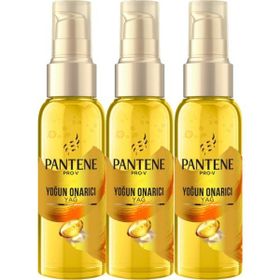 Pantene Keratin Özlü Onarıcı E Vitaminli 3x100 ml Saç Bakım Yağı