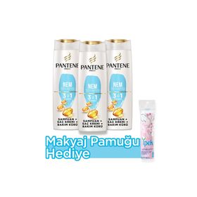 Pantene Nem Terapisi 3'ü 1 Arada 3x400 ml Saç Şampuanı