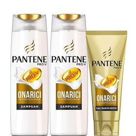 Pantene Onarıcı ve Koruyucu Bakım 2+550 ml+ 200ml Saç Bakım Kremi