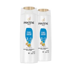 Pantene Temel Bakım 2x350 ml Şampuan