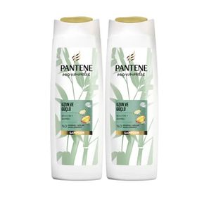 Pantene Uzun Ve Güçlü Bambu Biotin 2x400 ml Şampuan