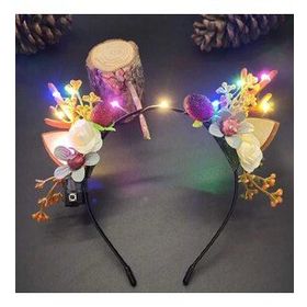 Panther Carnival Fun Goods PT-164 Led Işıklı Ren Geyiği Taç