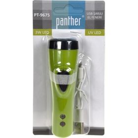 Panther PT-9675 USB Şarjlı El Feneri
