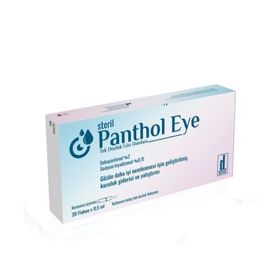 Panthol 0.5 ml 20 Flakon Eye Tek Dozluk Göz Damlası