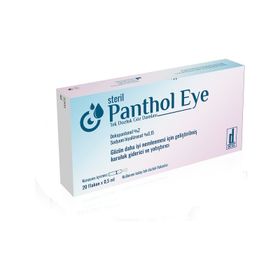 Panthol 0.5 ml 20 Flakon Eye Tek Dozluk Göz Damlası
