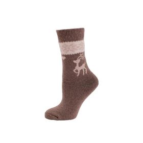 Panthzer Bej Kahverengi Casual Wool Socks Erkek Çorap