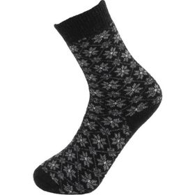 Panthzer Casual Wool Siyah Kadın Çorap