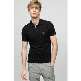Panthzer Siyah Tofino Erkek Polo Yaka T-Shirt