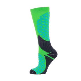 Panthzer Ski Socks Yeşil-Lacivert Erkek Kayak Çorap