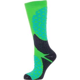 Panthzer Ski Socks Yeşil-Lacivert Erkek Kayak Çorap
