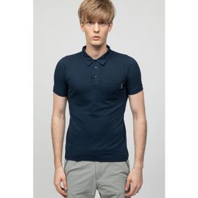 Panthzer Tulita Lacivert Polo Yaka Erkek T-shirt