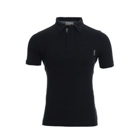 Panthzer Tulita Siyah Polo Yaka Erkek T-shirt