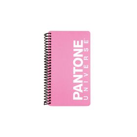 Pantone 47206-5 PP Kapak Small Boy Pembe Noktalı Defter