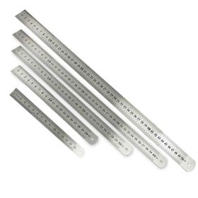 Panyı 30 cm Kalın Çelik Cetvel