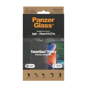Panzerglass Apple iPhone 14/13/13 Pro UWF Privacy AB W. Applicator Ekran Koruyucu