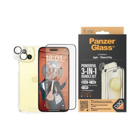 Panzerglass Apple iPhone 15 Plus 3'lü Set