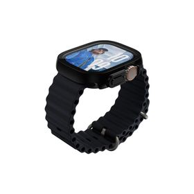 Panzerglass Apple Watch Ultra 2 / Ultra Full Body Slim Siyah Ekran Koruyucu
